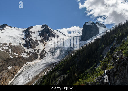 Dramatische Gletscher in Kanada Stockfoto