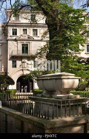 Spanien, Galizien, A Coruña, Jardín de San Carlos, Grab General Sir John Moore's (Moore von La Coruña) Stockfoto