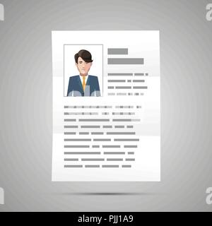 Helles orange Eichenlaub auf Weiß Stock Vektor