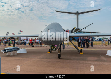 General Atomics Aeronautical Systems MQ-9B SkyGuardian, RIAT 2018, Großbritannien Stockfoto