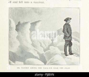 Bild von Seite 85 der' mit Nansen im Norden eine Aufzeichnung der Fram Expedition in 1893-96. . Aus dem Norwegischen von H. L. Braekstad übersetzt. [Mit Illustrationen.]'. Stockfoto