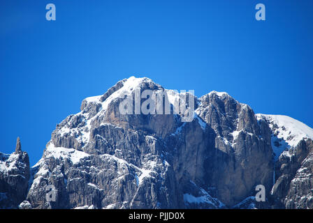 Die fantastische Bergwelt der Schiara Gruppe in den Dolomiten in der Provinz Belluno in Italien Stockfoto