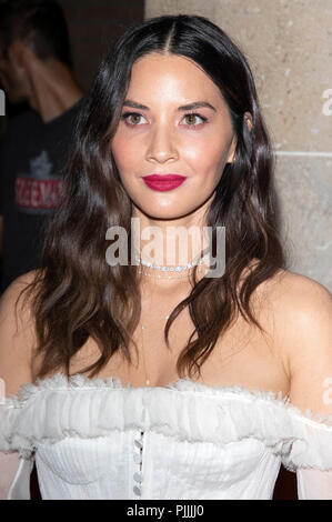 Olivia Munn die Teilnahme an der Premiere von "Die Räuber", die im Rahmen der 2018 Toronto International Film Festival am 6. September 2018 in Toronto, Kanada. Stockfoto