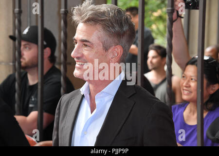 Toronto, Ontario, Kanada. 7. Sep 2018. DERMOT MULRONEY besucht 'Homecoming' Premiere während der 2018 Toronto International Film Festival, Ryerson Theater am 07 September, 2018 in Toronto, Kanada Quelle: Igor Vidyashev/ZUMA Draht/Alamy leben Nachrichten Stockfoto