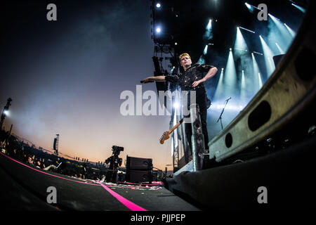 Rho Mailand Italien 7 September 2018 Franz Ferdinand live in Milano Rocksl 2018 im Bereich Expo Erfahrung © Roberto Finizio / alamy Credit: Roberto Finizio / alamy Leben Nachrichten Stockfoto