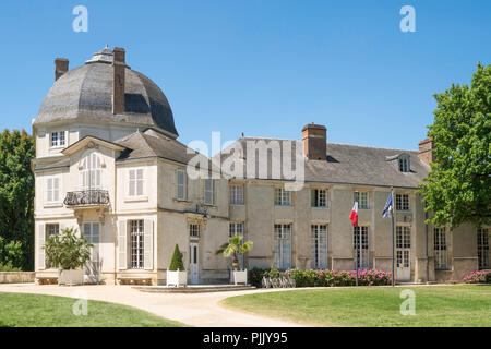 Im Rathaus oder Mairie in Châteauneuf-sur-Loire, Indre-et-Loire, Frankreich, Europa Stockfoto