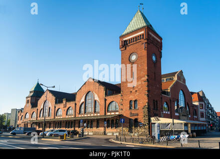 Polen, Breslau, Altstadt, Markthalle, Starowislna, Jugendstil Stockfoto