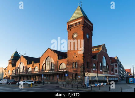 Polen, Breslau, Altstadt, Markthalle, Starowislna, Jugendstil Stockfoto