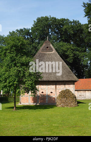 Bad Zwischenahn, Bauernhaus im Freilichtmuseum Ammerländer Bauernhaus Stockfoto