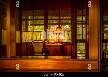 Wohnhaus, Palast, Ho Chi Minh Mausoleum, Hanoi, Vietnam, Südostasien, Asien Stockfoto