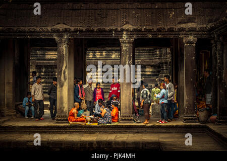 Asien, Kambodscha, Angkor Wat Stockfoto