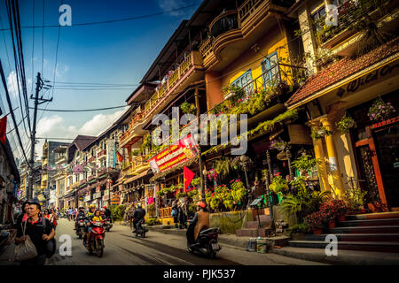 Asien, Südostasien, North Vietnam, Vietnam, Sapa, Berge, mountainscapecape Stockfoto