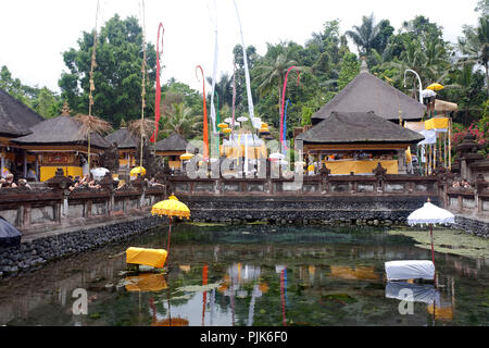 Tempel Tirtha Empul Tampaksiring, Ubud, Bali, Indonesien Stockfoto