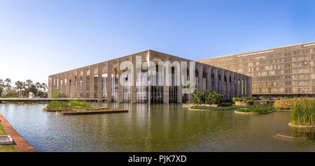 Itamaraty Palace - Brasilia, Distrito Federal, Brasilien Stockfoto