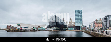 Stadtbild Liverpool, England, UK Stockfoto