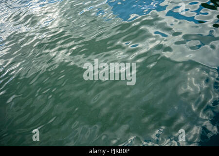 Full Frame Textur von Flusswasser Stockfoto
