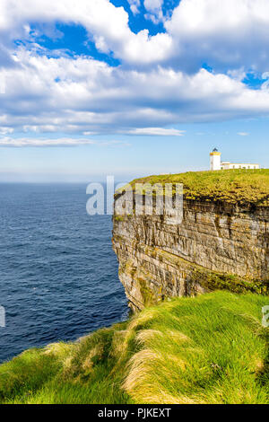 Die Duncansby Head Lighthouse an John O Groats Stockfoto