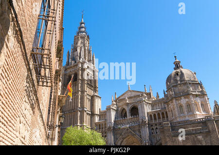 Spanien, Toledo Catedral, "Catedral Primada", hauptfassade Stockfoto