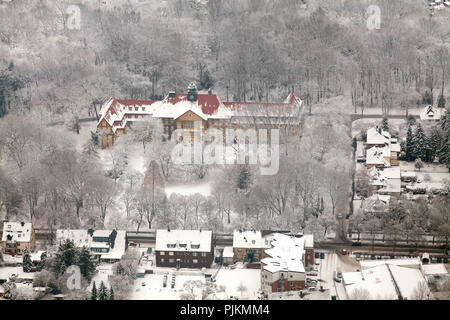 Luftaufnahme, Datteln, Ruhrgebiet, Nordrhein-Westfalen, Deutschland, Europa Stockfoto