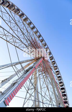 Europa, Deutschland, Hessen, Frankfurt am Main, Riesenrad auf der Dippemess Stockfoto