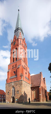 St. Martin's Church, Nienburg/Weser, Niedersachsen, Deutschland, Europa Stockfoto