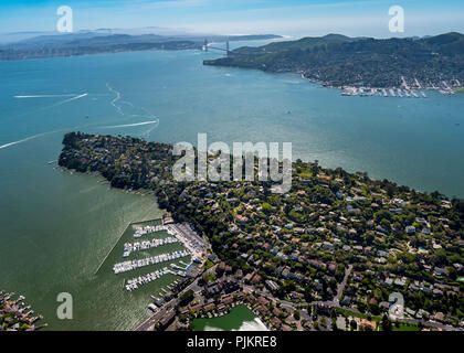 Belvedere Tiburon Halbinsel, San Francisco Bay Area, United States, California, United States Stockfoto