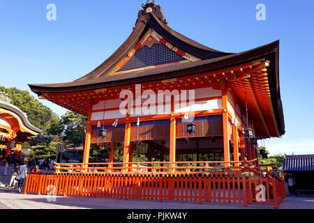 Fushimi Inari Taisha ist Japans größte Shinto Schrein südlich von Kyoto Stockfoto