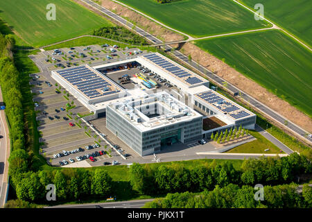 ENERVIE - Südwestfalen Energie und Wasser AG, Energiedienstleister, Leiter Büro Hagen Haßley, Bürogebäude, Hagen, Ruhrgebiet, Nordrhein-Westfalen, Deutschland Stockfoto