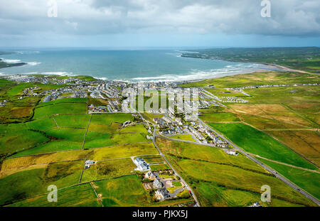 In Lahinch Liscannor Bay, Lahinch, County Clare, Clare, Irland, Europa Stockfoto