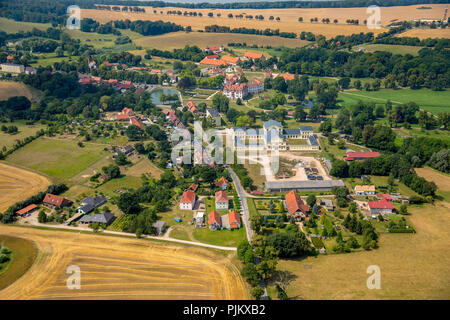 Basedow, Mecklenburgische Seenplatte, Mecklenburgische Schweiz, Mecklenburg-Vorpommern, Deutschland Stockfoto