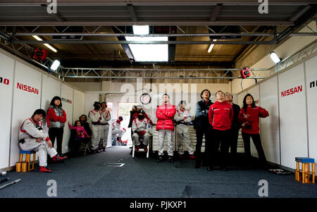 Der FIA-GT-Meisterschaft Rennen in Zolder (Belgien, 25/10/2009) Stockfoto