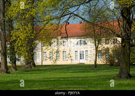 Schloss und Park Paretz in Brandenburg Stockfoto