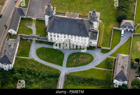 Schloss Sichtigvor, Deutschordensschloss komturei Mülheim in Sichtigvor, Deutschordensschloss, Sichtigvor, Warstein, Kreis Soest, Nordrhein-Westfalen, Deutschland Stockfoto