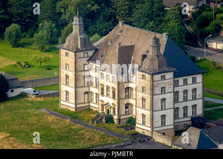 Schloss Sichtigvor, Deutschordensschloss komturei Mülheim in Sichtigvor, Deutschordensschloss, Sichtigvor, Warstein, Kreis Soest, Nordrhein-Westfalen, Deutschland Stockfoto