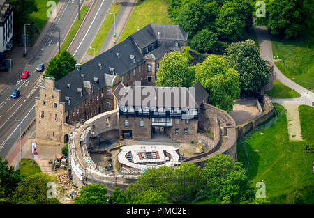 Schloss Broich, Mülheim an der Ruhr, Ruhrgebiet, Nordrhein-Westfalen, Deutschland Stockfoto
