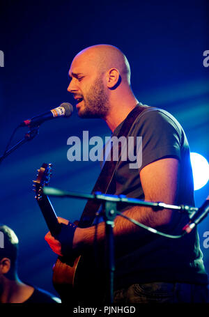 Belgische Musikband Isbells am Radio 1 Sessies (Belgien, 15/10/2010) Stockfoto