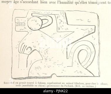 Bild von Seite 197 "pérou et Bolivie. Récit de voyage, Suivi d'études archéologiques et ethnographiques, et de Notes sur l'écriture et les langues de Populationen indiennes. Ouvrage Conte 0054. Stockfoto