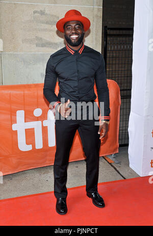 Toronto, Ontario, USA. 7. Sep 2018. 07. September 2018 - Toronto, Ontario, Kanada - Shamier Anderson. 'Homecoming'' Premiere - 2018 Toronto International Film Festival gehalten an der Ryerson Theater. Photo Credit: Brent Perniac/AdMedia. Credit: Brent Perniac/AdMedia/ZUMA Draht/Alamy leben Nachrichten Stockfoto
