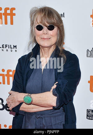 Toronto, Ontario, USA. 7. Sep 2018. 07. September 2018 - Toronto, Ontario, Kanada - Sissy Spacek. 'Homecoming'' Premiere - 2018 Toronto International Film Festival gehalten an der Ryerson Theater. Photo Credit: Brent Perniac/AdMedia Credit: Brent Perniac/AdMedia/ZUMA Draht/Alamy leben Nachrichten Stockfoto