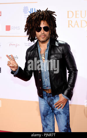 Hamburg, Deutschland. 06 Sep, 2018. Lenny Kravitz, bei der Präsentation der Deutschen Radio Preis 2018 im Eventcenter Schuppen 52. Hamburg, 06.09.2018 | Verwendung der weltweiten Kredit: dpa/Alamy leben Nachrichten Stockfoto
