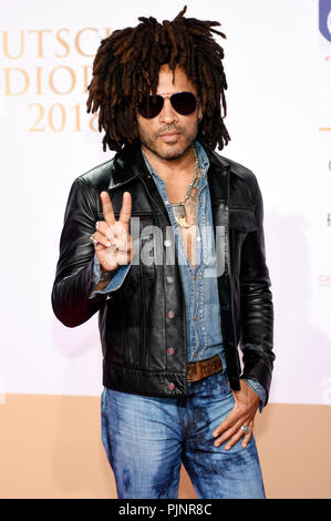 Hamburg, Deutschland. 06 Sep, 2018. Lenny Kravitz, bei der Präsentation der Deutschen Radio Preis 2018 im Eventcenter Schuppen 52. Hamburg, 06.09.2018 | Verwendung der weltweiten Kredit: dpa/Alamy leben Nachrichten Stockfoto