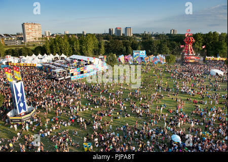 Ambiente Impressionen von der Wäscheservice Tag Festival 2011 in Antwerpen (Belgien, 03/09/2011) Stockfoto