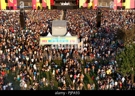 Ambiente Impressionen von der Wäscheservice Tag Festival 2011 in Antwerpen (Belgien, 03/09/2011) Stockfoto