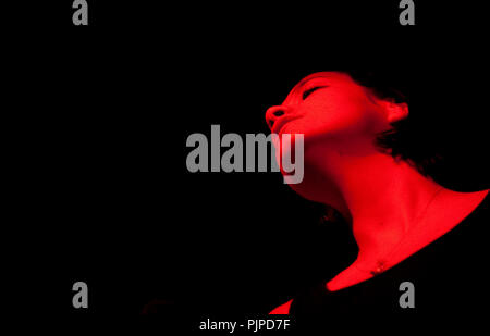 Von Lily Allen Konzert in der Ancienne Belgique, Brüssel (Belgien, 08.05.2009) Stockfoto