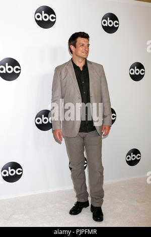 ABC TCA Party - Sommer 2018 im Beverly Hilton Hotel am 7. August 2018 in Beverly Hills, CA Mit: Nathan Fillion Wo: Beverly Hills, Kalifornien, USA Wann: 08 Aug 2018 Quelle: Nicky Nelson/WENN.com Stockfoto