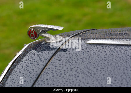 Nahaufnahme Bild eines klassischen Morris 8 Auto Stockfoto