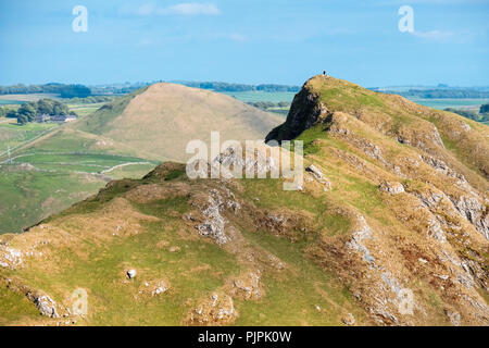 Chrom Hügel im Oberen Tal in der Nähe von Dove Hollinsclough, Peak District National Park Stockfoto