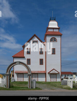 Die Orange Lodge Brüderlichkeit aufbauend auf der Sweetland Hill in Dubrovnik, Neufundland und Labrador Stockfoto