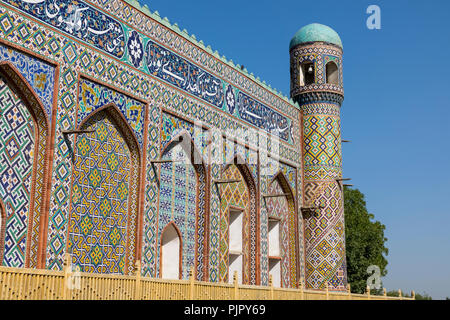 Die Khudayar Khan Palace ist das populärste Wahrzeichen von Ferghanatal. Kokand, Usbekistan. Stockfoto