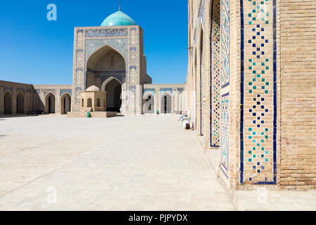 Mir-i-arabischen Madrasah (Miri arabischen Madrasah) in Buchara, Usbekistan Stockfoto